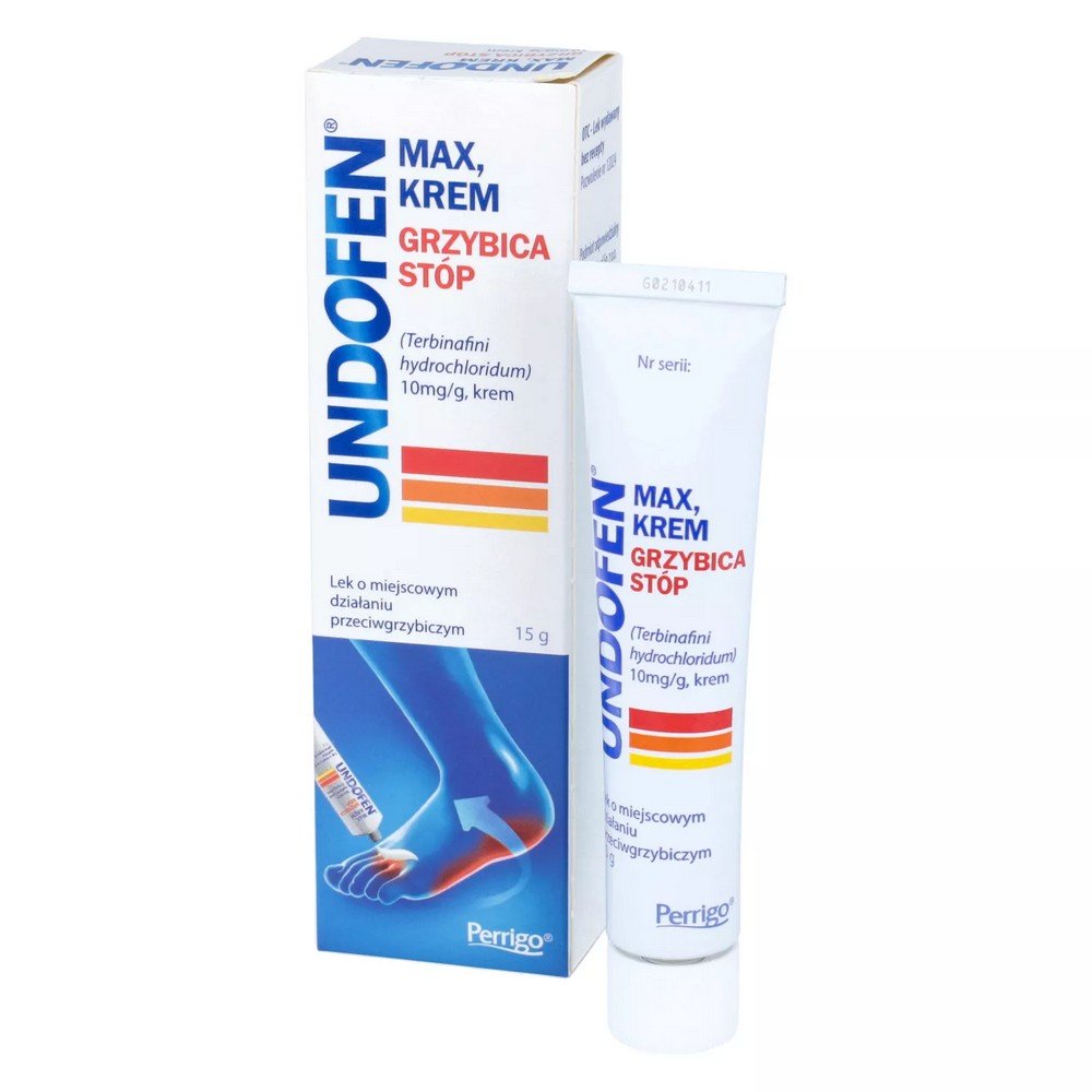 undofen max krem przeciwgrzybiczy 10 mgg 15g UNDOFEN MAX is an antifungal drug for use on the skin.