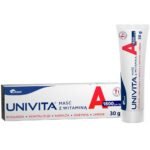 UNIVITA with vitamin A has moisturizing, lubricating, softening, regenerating and protective properties.
