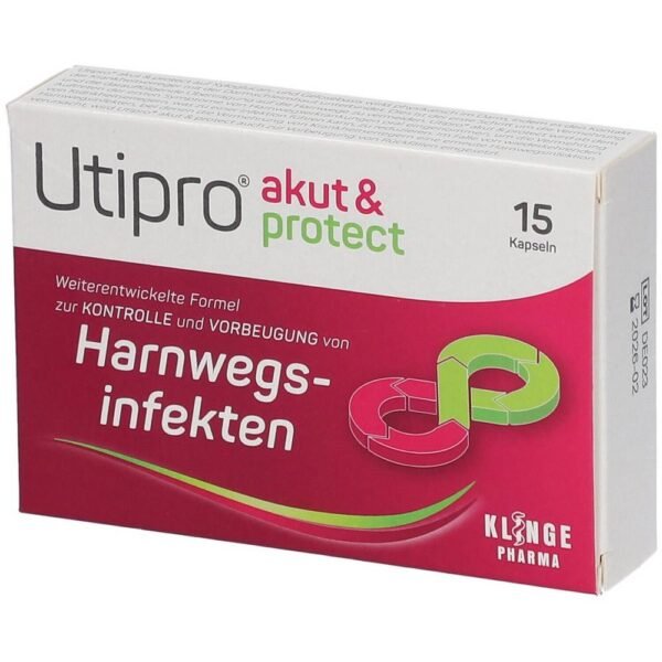 Utipro ® acute and protective response in acute bladder infections