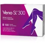 Veno SL for venous weakness and spider veins, prevents fluid accumulation in tissues, improves blood circulation.