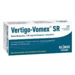 Vertigo-Vomex SR for symptomatic treatment of elderly patients with dizziness of various origins.