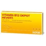 Vitamin B12 Depot Hevert is intended for long-term use in the form of injections to supplement vitamin B 12 deficiency.