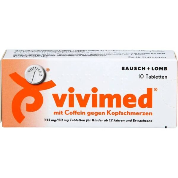 Vivimed is a combination of paracetamol and caffeine (analgesics and antipyretics).