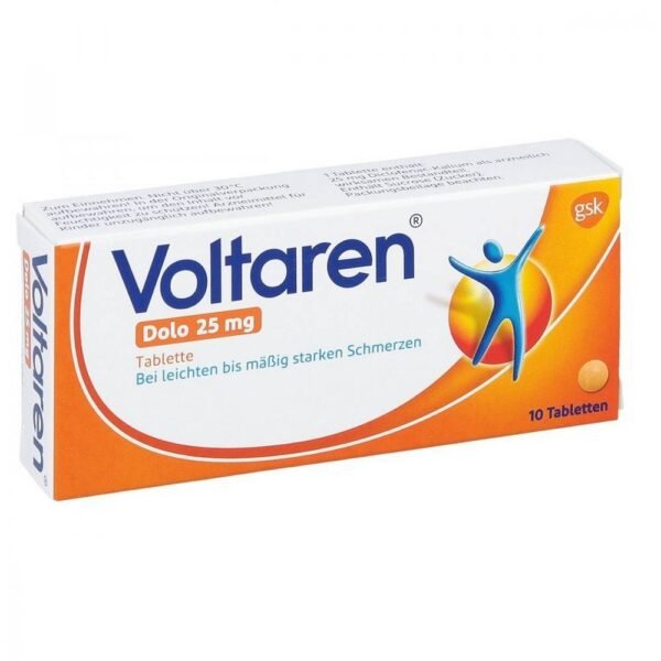 Voltaren Dolo for the symptomatic treatment of mild to moderate pain.