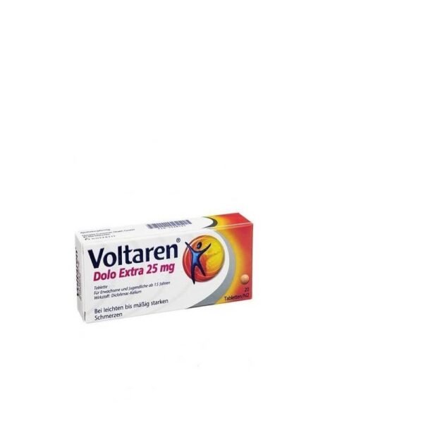 Voltaren tablets are suitable for the treatment of mild to moderate pain.