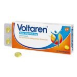 Voltaren Dolo Liquid for symptomatic treatment of mild to moderate pain, high fever.
