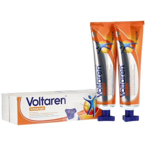 Voltaren pain relief gel - triple effect: relieves pain, fights inflammation, promotes healing.