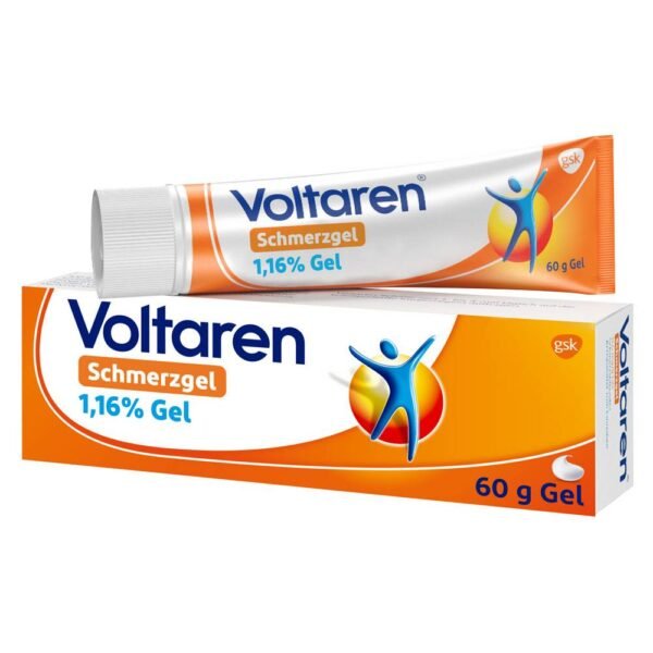 Voltaren pain-relieving gel with a triple effect: stops pain, fights inflammation and accelerates healing.