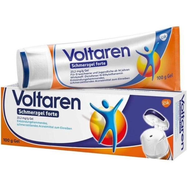 Voltaren forte gel for local symptomatic treatment of pain in acute bruises, sprains or strains resulting from blunt trauma.