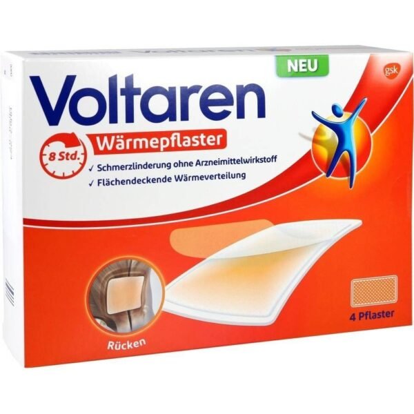 Voltaren Thermal Patch Back Pain Relief - thermal patch for pain relief during movement.