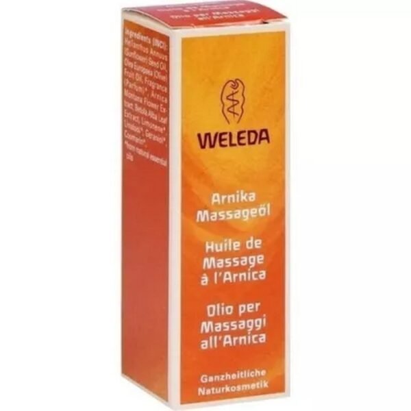 Instructions for use for WELEDA Arnica Massage Oil, 10 ml