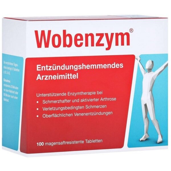 Wobenzym acts on the cause of pain and inflammation and thus promotes sustainable and natural healing.
