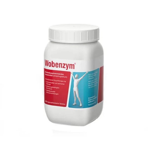 The medicine Wobenzym accelerates the healing process of inflammatory injuries and diseases, such as activated osteoarthritis, phlebitis or swelling after injury.
