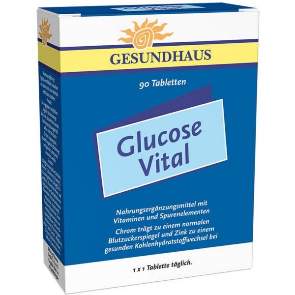 Gesundhaus Glucose Vital combination of 13 vitamins and microelements
