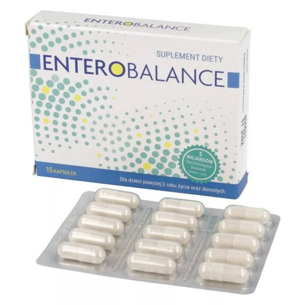 Enterobalance is a dietary supplement recommended for use to maintain normal intestinal microflora, which may be disrupted as a result of antibiotic therapy, poor nutrition or stress.