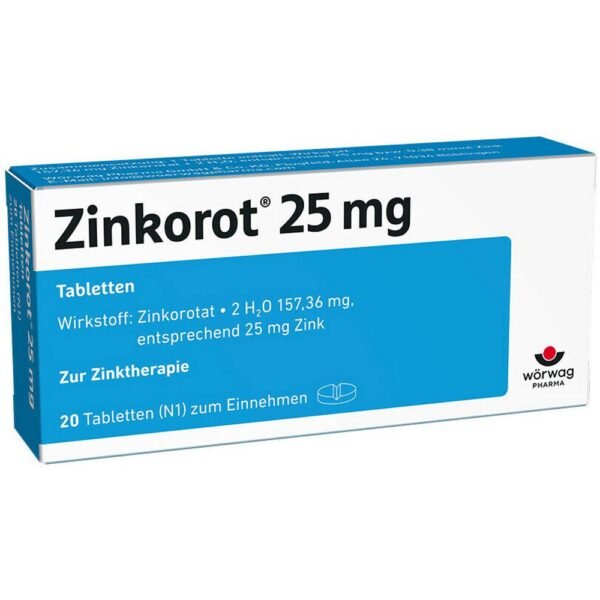 Zinkorot is used to treat conditions caused by zinc deficiency that cannot be corrected by dietary adjustments.