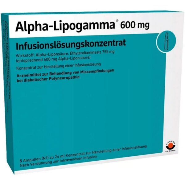 Alpha Lipogamma® 600 mg concentrate for solution for infusion