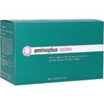 Aminoplus osteo powder in bags (pack size: 30 pcs) is a dietary supplement with amino acids, calcium, vitamins and trace elements.