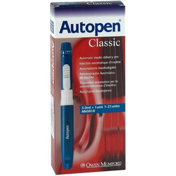 The insulin penps for an effortless injection