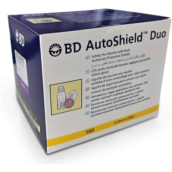 BD Autoshield Duo Safety Pen Needle 5 mm (pack size: 100 pc)