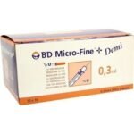 BD Micro-Finetm+Demi Insulin syring