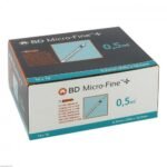 BD micro-fin+ U-100 insulin sprays 12.7 mm