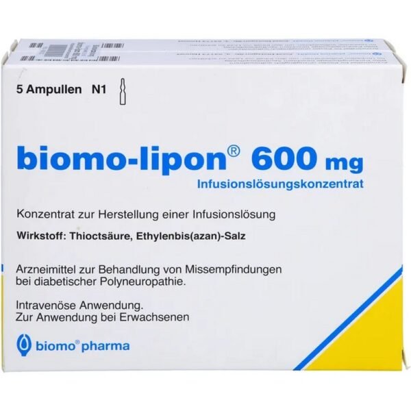 BIOMO-Lipon® 600 mg infusion solution concentrate