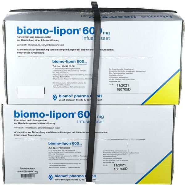 biomo-Lipon® 600 mg infusion set