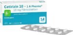 Cetirizin 10 - 1 A Pharma®, 10 mg film -coated tablets