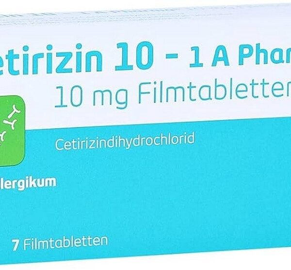 Cetirizin 10 - 1 A Pharma®, 10 mg film -coated tablets