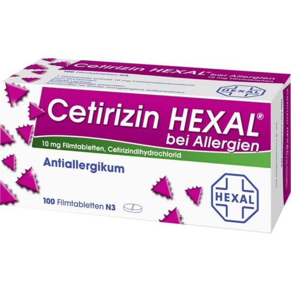 Cetirizin Hexal® for allergies, 10 mg film -coated tablets