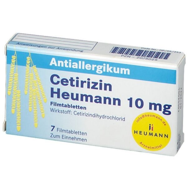Cetirizin Heumann 10 mg film -coated tablets
