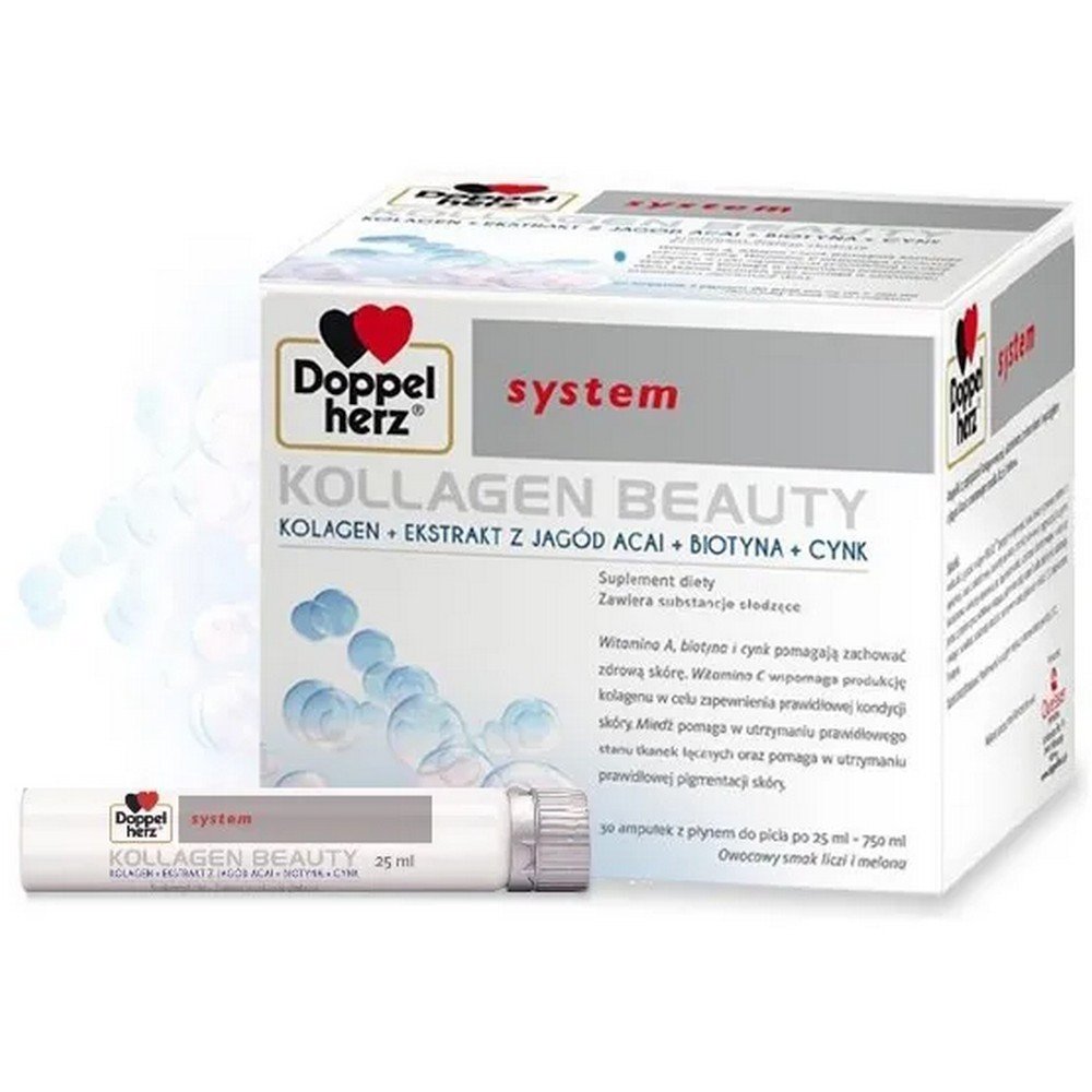 How to use doppelherz Kollagen Beauty system, drinking collagen?