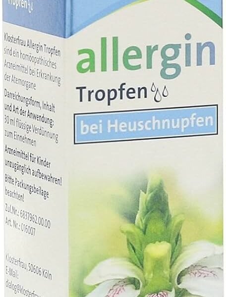 Instructions for use for KLOSTERFRAU Allergy liquid, 30 ml