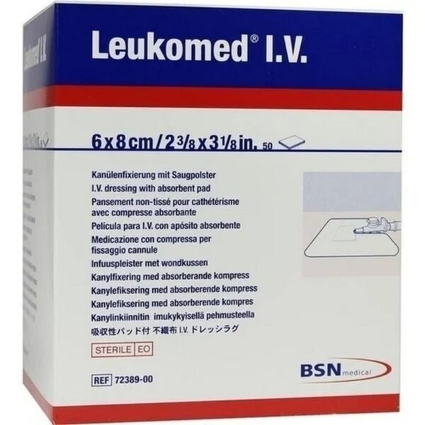 LEUKOMED I.V. Plaster, 50 pcs