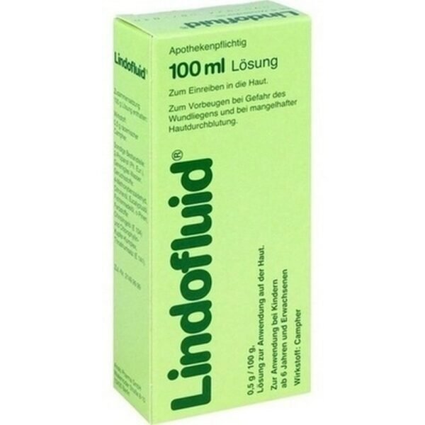 Lindofluid&Reg 0.5 g/100 g, solution for use on the skin.