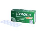 Lorano® acute, 10 mg tablets