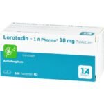 Loratadin - 1 A Pharma ® , 10 mg tablets