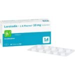 Loratadin - 1 A Pharma ® , 10 mg tablets