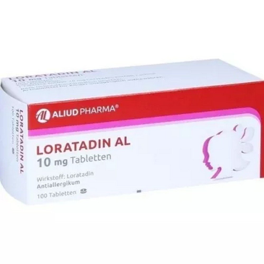 loratadin al 10 mg tablets 100 pcs Active ingredient: Loratadin.
