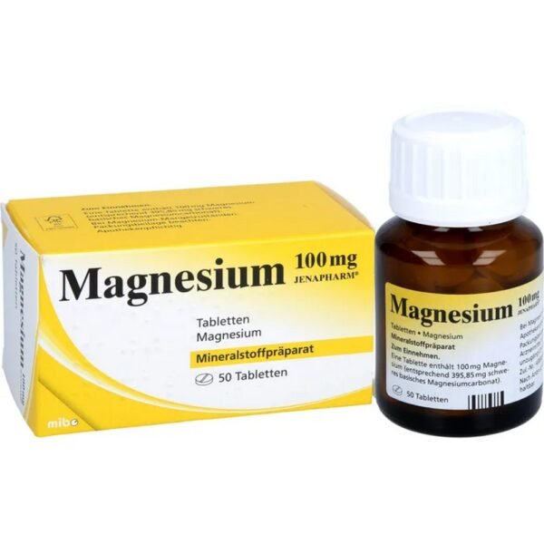 Magnesium 100 mg Jenapharm Tabl.&Reg