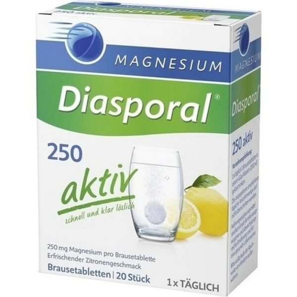 Magnesium-Diasporal ® 250 active, effervescent tablets