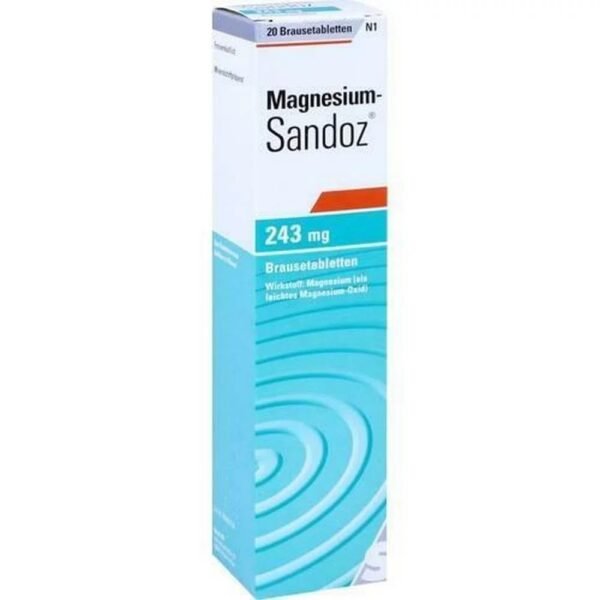 Magnesium-Sandoz&Reg 243 mg effervescent tablets