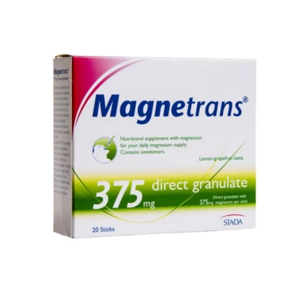 The practical magnesium supply for on the go or during sports. Only one stick daily contains 100% of the daily requirement on magnesium. Easy to take - even without water.