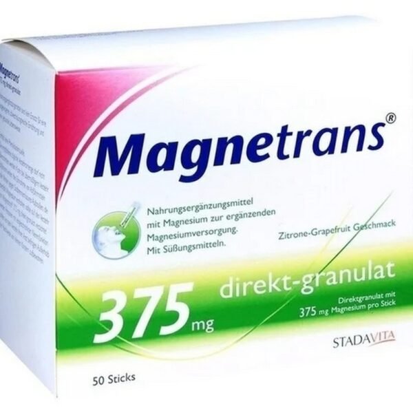 The practical magnesium supply for on the go or during sports. Only one stick daily contains 100% of the daily requirement on magnesium. Easy to take - even without water.