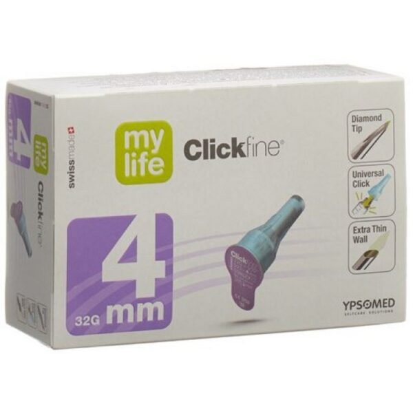mylife clickfine cannula 4 mm