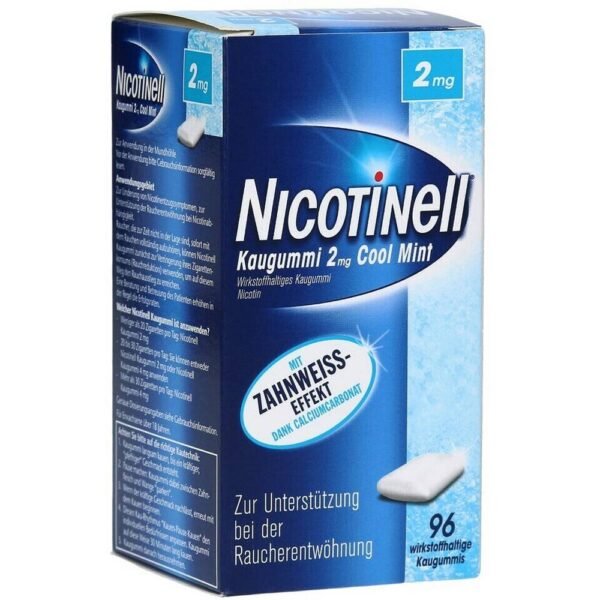 Nicotinell Cool Mint is used to help people quit smoking.