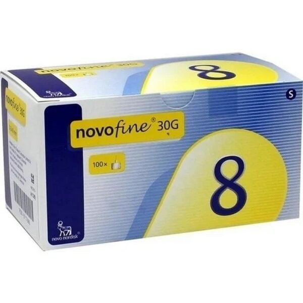 NOVOFINE 8 Kanülen 0,30x8 mm 30 G thinwall