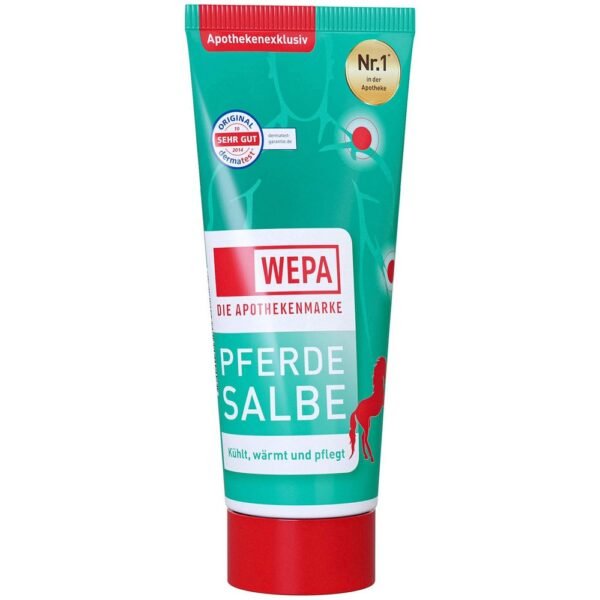 WEPA horse ointmen.   Ideal for sports and everyday use. Activates and regenerates the muscles