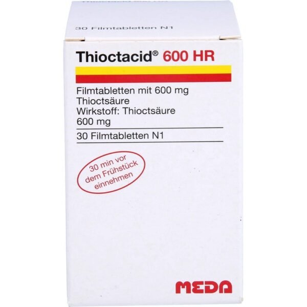 Active ingredient: DL-alpha lipoic acid